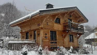 Chalet ski-in-out face au MontBlanc & Bain nordique - Foto 4