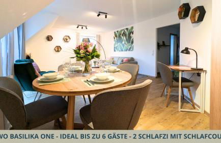 Basilika One, FEWO für bis zu 6 Pers mit 2 Schlafzi, Balkon und Tiefgaragenstellplatz - Foto 10