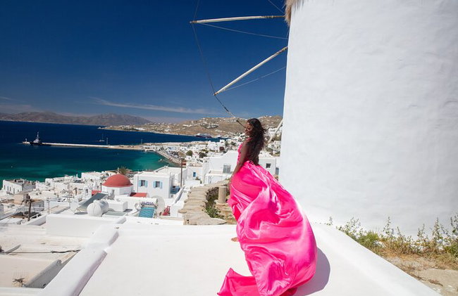 Mykonos Flying Dress High End Professional Photographer - Photo 42