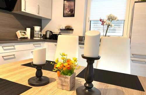 Ferienhaus "Elstar" Meppen Ebenerdig Carport Terrasse Neubau NETFLIX Free WIFI 2 Schlafzimmer Küche - Foto 40