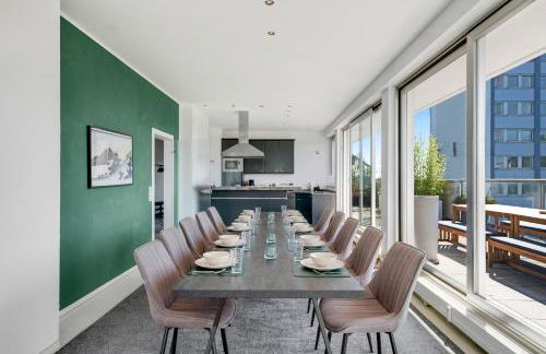 Penthouse 232QM, 12 Personen, Whirlpool, Terrasse, Parkplatz 25min bis Düsseldorf Messe - Foto 21