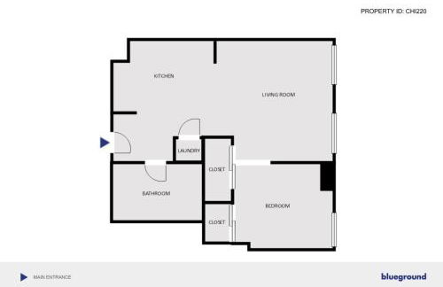 Loop 1BR w Deck Gym WD nr W Loop the L CHI-220 - Foto 14