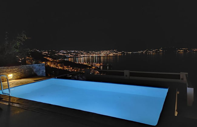 Mykonian Luxury Villa Azure w View Pool - Foto 35