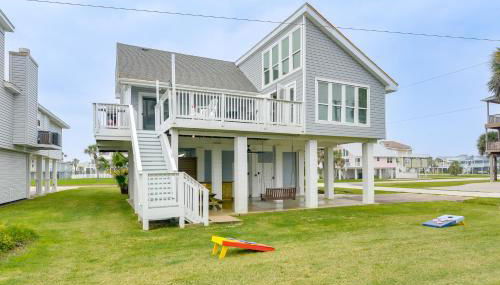 1 Block to Pirates Beach Family Home in Galveston - Foto 1