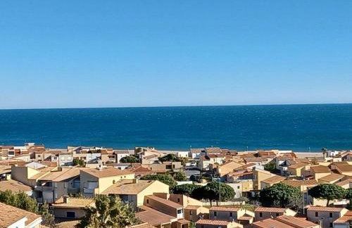 duplex pleine vue mer piscine plage a pied 5 minutes internet parking - Foto 9