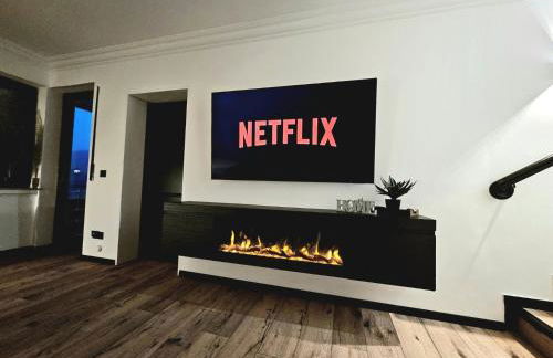 Gipfelpanorama Winterberg mit Berg- und Seeblick, Boxspringbett mit ausfahrbarem TV - Foto 23