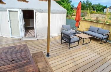 Yourte - Terracotta - Climatisée -Les Belles Ouvrières - Photo 8