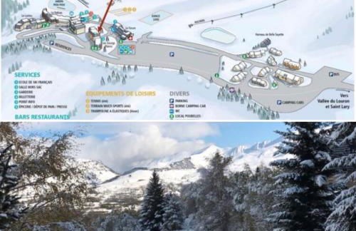 Appartement ski Station Val Louron - Au pied des pistes - 4 - 6 personnes - Foto 12