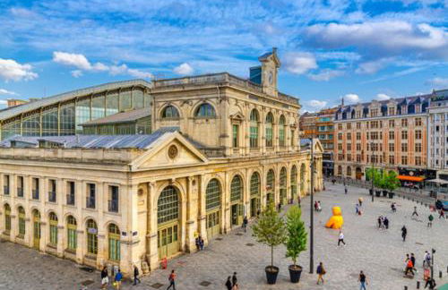 BON PLAN Appartement 4PERS au PIED de GARE LILLE FLANDRES - Foto 5