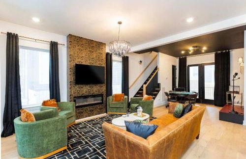 Rooftop Deck Hot Tub Fire pit Sleeps 10 - Foto 5