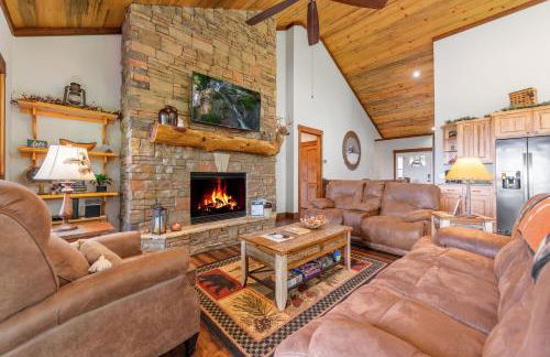 A Mornings Mist - Scouts Overlook - Romantic Retreat, Hot Tub, Cozy Fireplace, Mountain Views at Scouts Overlook - - Foto 10
