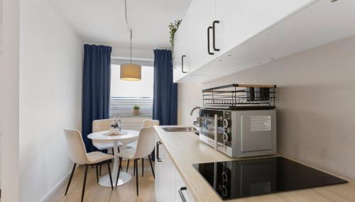 Stylisches 2-Zimmer Ambient Apartment in Alsternähe mit Kingsize-Bett & Schlafsofa - Foto 4, stove, toaster