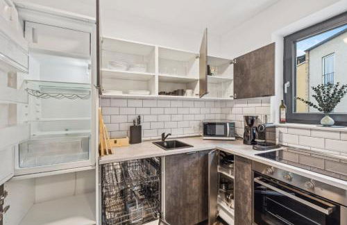 maremar - Design im Zentrum - 2 Schlafzimmer - Luxus Boxspringbetten - Küche - Arbeitsplätze & Highspeed WLAN - Balkon - Foto 8