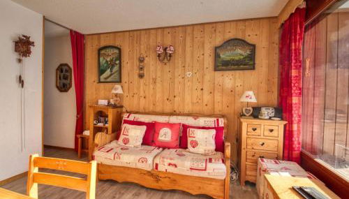 Appartement sud vue pistes, terrasse, équipement complet, sans animaux - FR-1-642-84 - Foto 3