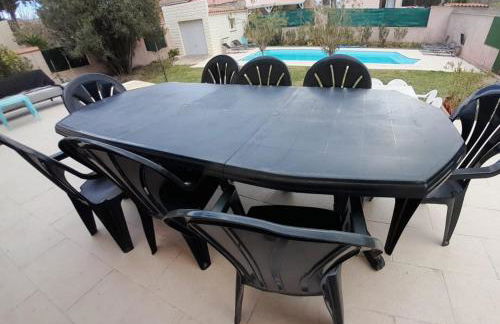 Villa avec plage à pied et grande piscine - Foto 28