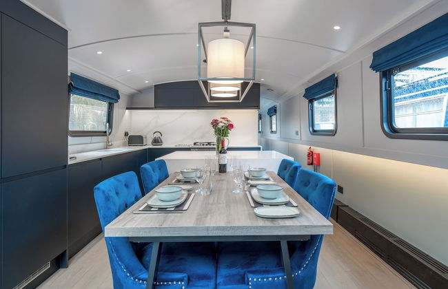 Elegant houseboat near Canary Wharf - Foto 16