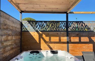 Gîte & Spa Le Villemachois - 4 étoiles - Jacuzzi couvert - Calme et Indépendant - Clim - Parking - 5 min Carcassonne - Foto 9