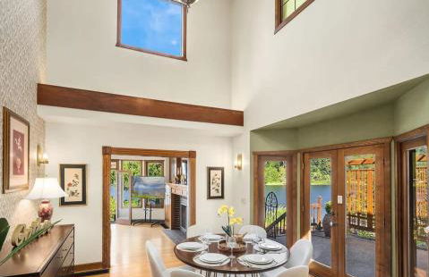 European White Castle on Lake Desire Private Dock - Foto 15