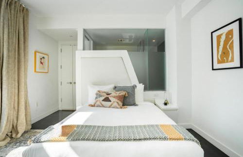 Financial District 1br w WD gym elevator NYC-1362 - Foto 7