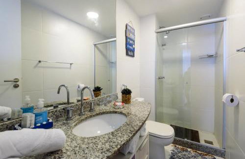 Frente Mar no Recreio com Varanda Privativa Ideal para Família - Foto 26