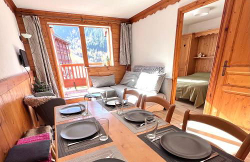 Appartement cosy 5-6p aux pieds des pistes 2 chambres 2 sdb - Foto 4