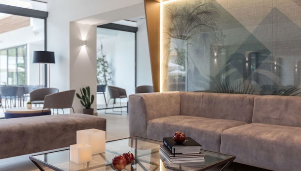 Zona de estar del vestíbulo