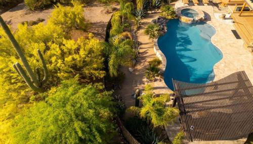 Cave Creek Healing House Heated Pool Desert Oasis - Foto 4, Garden, sunbed, Garden view