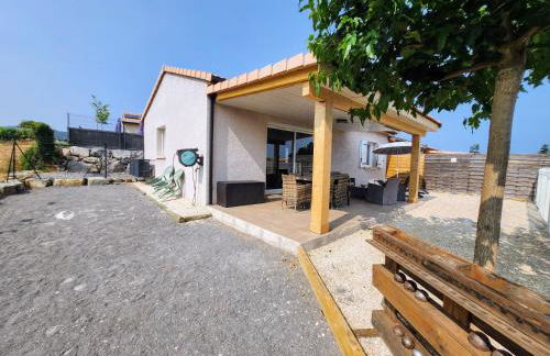En Ardèche, maison de vacances L'Odalys climatisée avec sa piscine privée et chauffée - Foto 30