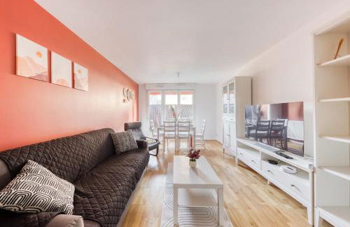 Terracotta Room - Proche Stade de France & CDG & Paris - Foto 18