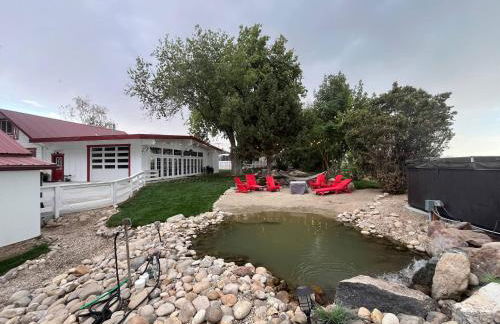 Red Roof Lodge• hot tub• 18 beds• venue• treehouse - Foto 29