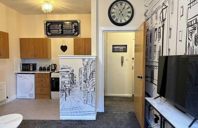 Central Glasgow Apartment - Sleeps 2 & Kitchen - Foto 1