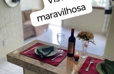 Flat com vista espetacular área central-cozinha completa-AR- 2 banheiros- casais - grupos ou familias ou empresas - Foto 1