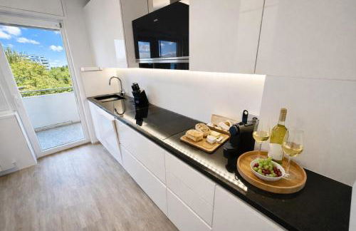 Moderne 3-Zi, King-Size Betten, Küche, Badewanne - Foto 5