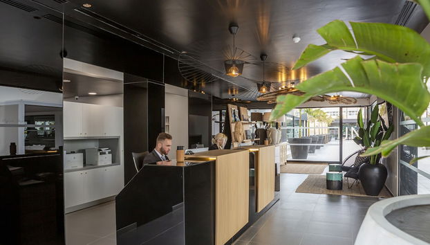 Sitzecke in der Lobby