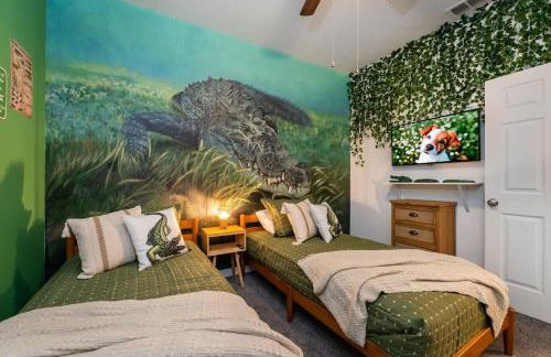 Wildlife Themed 4 Bd Pool Home Near Disney - Foto 28