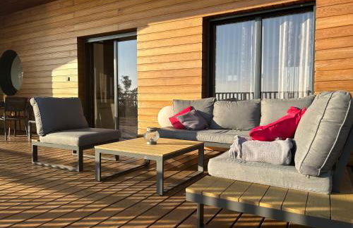 Villa l'Alpana en bois vue mer a 180 degres - Foto 13