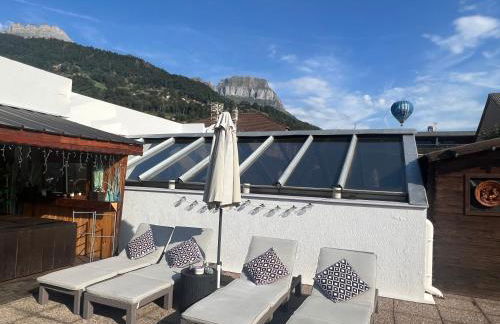 Le petit paradis au pied du Monte Blanco,jacuzzi privé, Rooftop,air de jeux - Foto 41