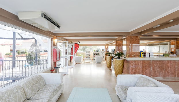 Zona de estar del vestíbulo