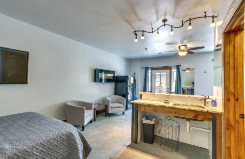 Central Lava Hot Springs Studio with Deck and Views! - Foto 17