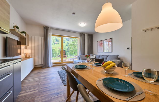 Ski-In Ski-Out Mountain Duplex Portášky2 - Foto 13