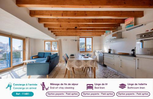 Vue mer - Maison pour 7 avec balcon - Foto 3