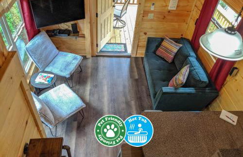 Ani Cabin Tiny Home Bordered By National Forest - Foto 32