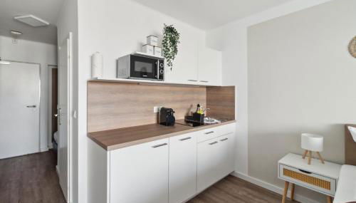 Beachside Grömitz - 21 traumhafte Apartments mit Pool & Sauna direkt am Strand - Foto 3, stove, dishwasher