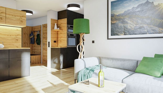 Bergzeit Apartments Near ski Slope - Foto 5, Sala de estar