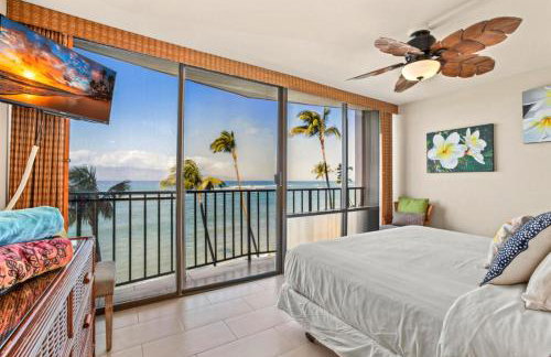 KBM Resorts FREE CAR Valley Isle Resort Oceanfront 5th Floor 2-Bedroom Condo with Stunning views VIR-508 - Foto 27