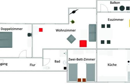 Ferienwohnung auf dem Dorf, Külsheim - Foto 47