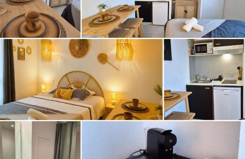 Angélique- Matelas confort - Clim - Wifi - Gare - Foto 13