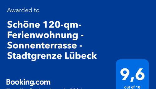 Schöne 120-qm-Ferienwohnung - Sonnenterrasse - Stadtgrenze Lübeck - Foto 2