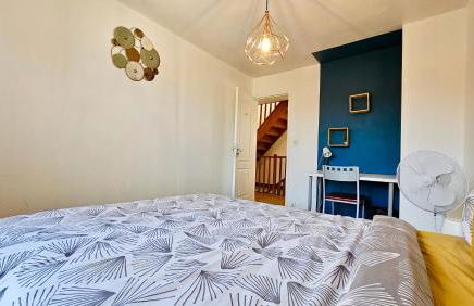 Chambre privée dans logement partagé, Pepsy Blue cozy Paris & Stade de France - Foto 14