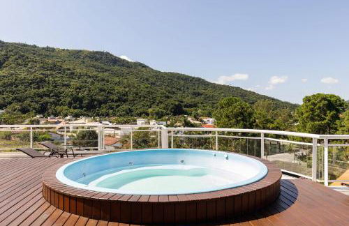 Cobertura em Resort Pé na Areia com Piscina Hidro - Foto 43